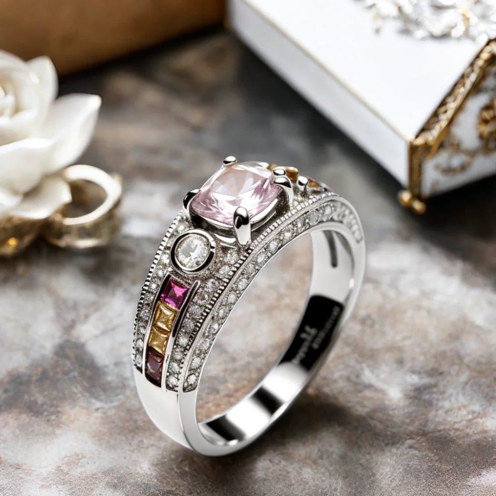 925 Sterling Silver Women'S Vintage Ring - MCROONS.COM