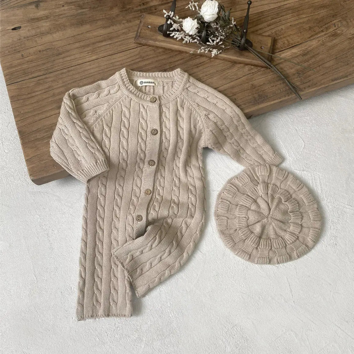 Winter Newborn Baby Knit Romper Toddler Boy Clothes Comfortable Knitwear Baby Knitted Clothing
