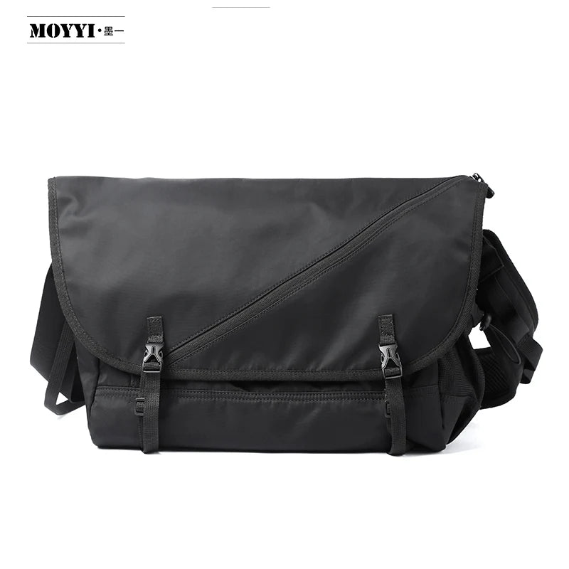 Customized 13 Inch Laptop Messenger Bag Outdoor Travel Sling Shoulder Bags Daily Men Crossbody Bag for Business - MCROONS.COM