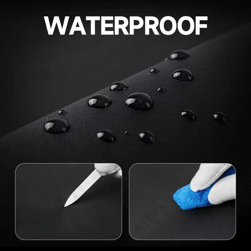 Fashion Design Causal Crossbody Bag for Men Cycling Outdoor PVC Leather Men'S Chest Bag Travel Waterproof Sling Shoulder Bags - MCROONS.COM