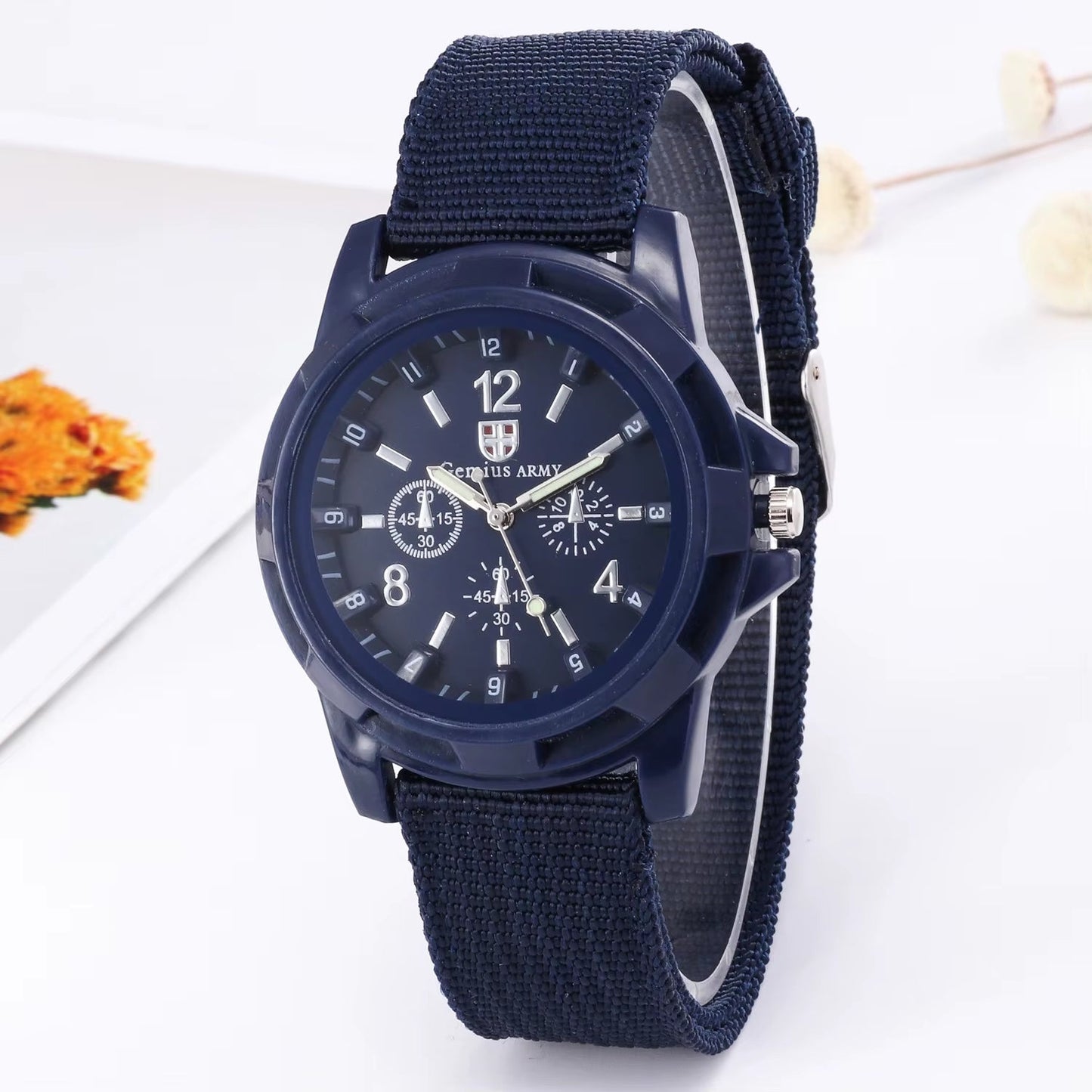 New Hot Selling Luxury Fashion Quartz Charm Type Leisure Business Multi - Functional Field Luminous Men'S Stainless Steel Watch - MCROONS.COM