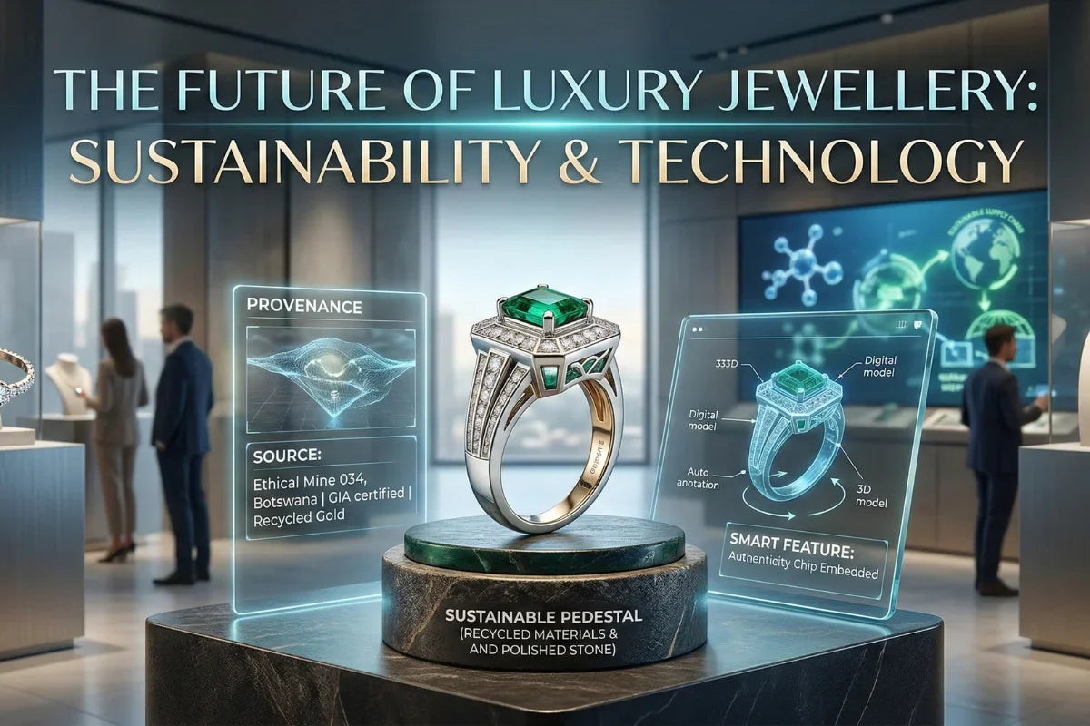 The Future of Luxury Jewellery: Sustainability & Technology