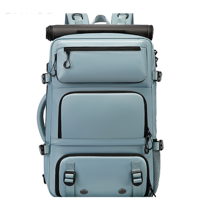 New Design Unisex 30L Nylon Multifunction 3 Way Usage TSA Lock Detachable Shoes Compartment Men Travel Hiking Bag Backpack