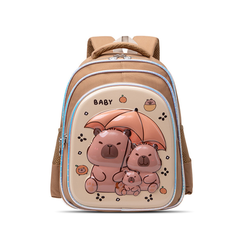 Wholesale Lightweight Cartoon Kids School Bags Large-Capacity Student Backpack Girls Boys  Waterproof Oxford Material