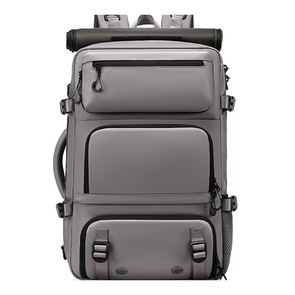 New Design Unisex 30L Nylon Multifunction 3 Way Usage TSA Lock Detachable Shoes Compartment Men Travel Hiking Bag Backpack