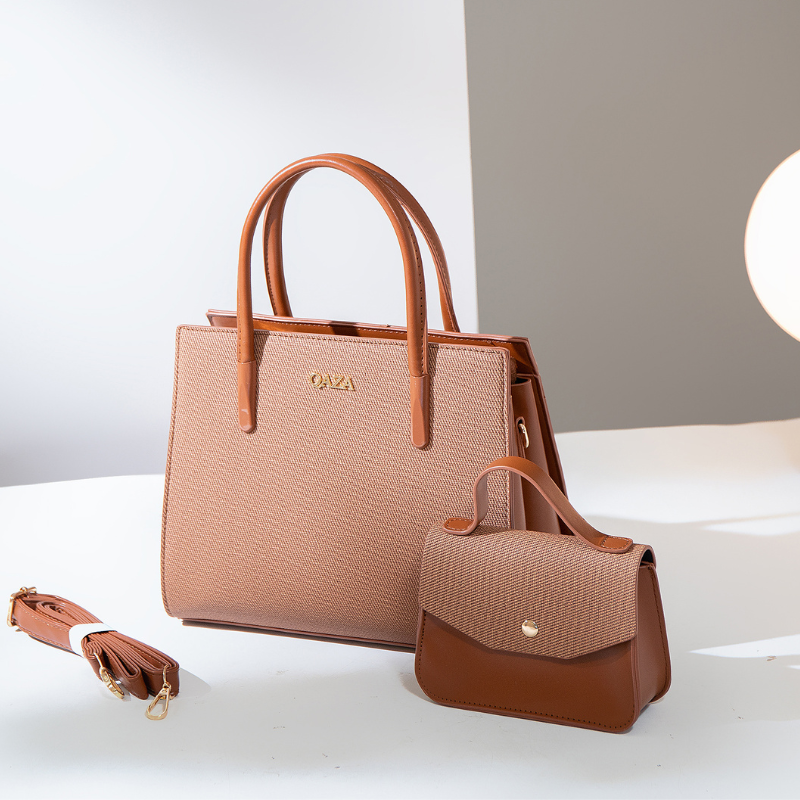High Quality Fashion Woman Bag Female Tote Messenger Bag Lady Handbag Set Luxury Composite Bag