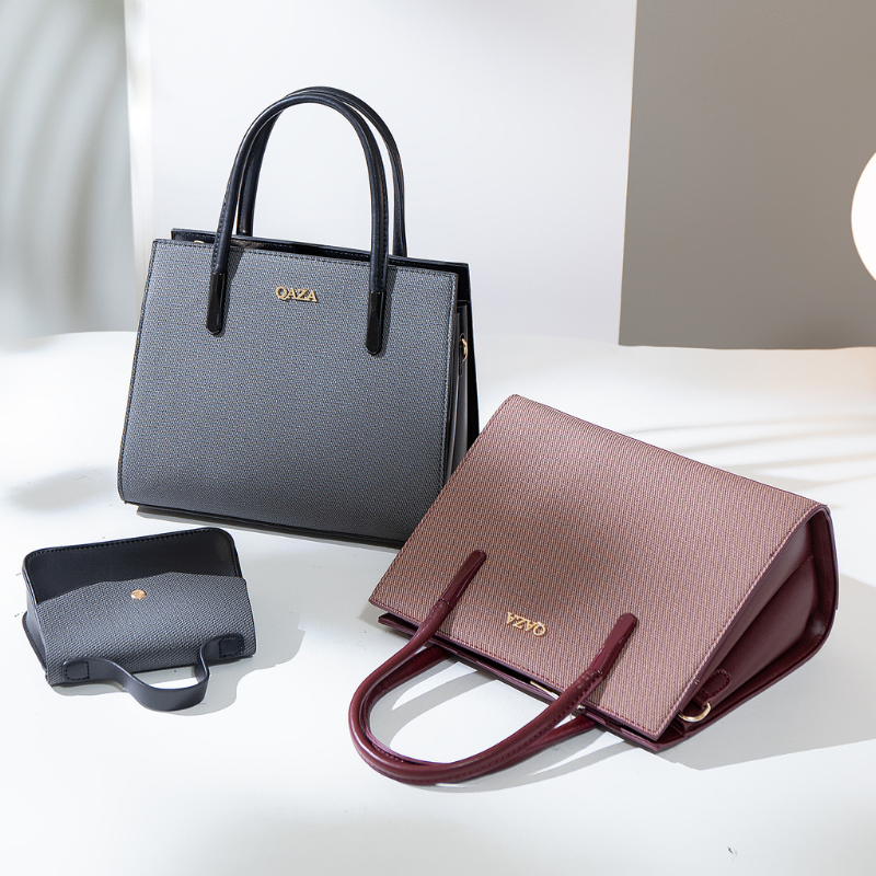 High Quality Fashion Woman Bag Female Tote Messenger Bag Lady Handbag Set Luxury Composite Bag