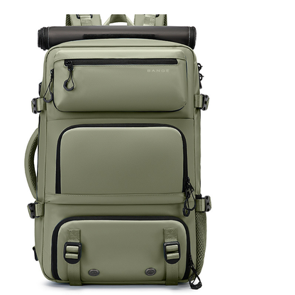 New Design Unisex 30L Nylon Multifunction 3 Way Usage TSA Lock Detachable Shoes Compartment Men Travel Hiking Bag Backpack