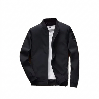 Premium Material Durable comfort Men Jacket Chaqueta Lightweight Outdoor Regular Solid-Color Windbreaker Jacket