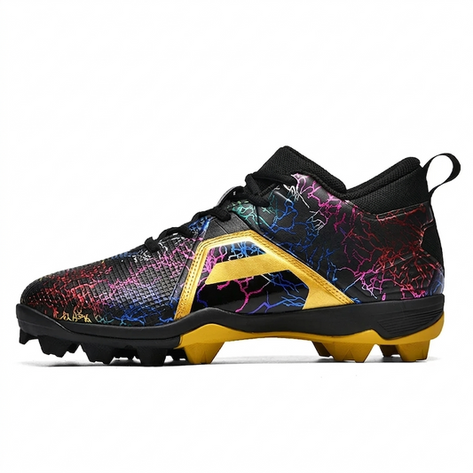 China Manufactures Custom Men's Baseball Sports Shoes High Quality Custom Molded Luxury Metal Softball Baseball Cleats for Men