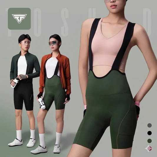 Quick-Dry Cycling Bib Shorts for Men and Women Summer Lightweight Breathable Road Bike Cycling Pants