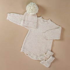 Engapapa Winter Newborn Baby 100% Cotton Clothes Set Infant Girl Knit Sweater Baby Knitwear Toddler Boy Knitting Clothing Suit