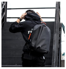 Crossbody Sling Backpack for Men and Women Lightweight Shoulder Backpack with USB Charge