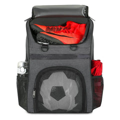 Soccer Training Backpack Sport Backpack With Shoe Compartment Water Resistant Football Storage Backpack
