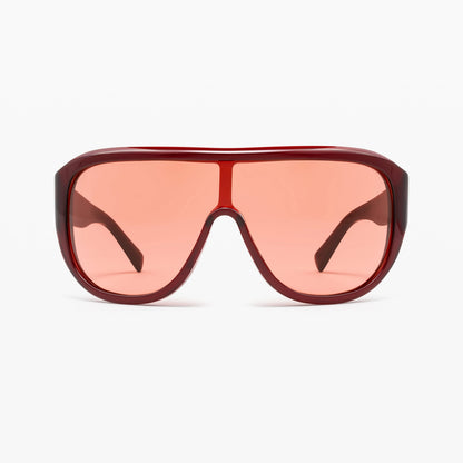 MCROONS polarized sunglasses red frame option
