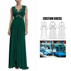 Guangzhou High Quality Trumpet Sleeves Ribbons Sleeveless Dress Elegant Slim Fit Long Maxi Dress for Women with Lace Stitching