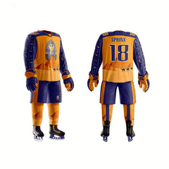 New Arrival Fall Winter Custom Design Sublimation Printing Oversize Man Ice Hockey Jerseys