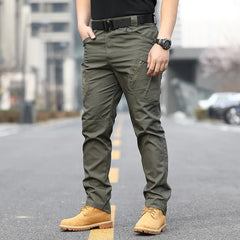 Stock IX9 Outdoor Casual Cargo Pants Training Commuting Wear-Resistant Scratch-Resistant Waterproof Polyester/Cotton