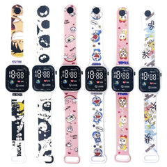 Gift Children's Watch Christmas Themed Bracelet Watch Children's Innovative Boys Girls Plastic Electronic Watch