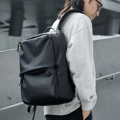 MOYYI  Oxford Backpacks Waterproof Laptop Backpack Large Capacity Daily Travel Backpacks for Men