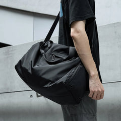 Simradia Large Capacity Carry on Travel Bag for Men Custom Logo Sport Gym Bags Eco-Friend Oxford Duffel Bags