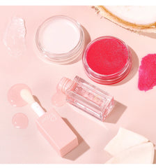 Pudaier Hydrating Repair Lip Care Set 3 PCS Kit Vegan Long Lasting Moisturizing Lip Mask Oil Exfoliation Lip Scrub Private Label