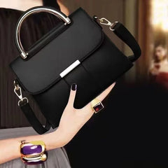 Affordable Luxury 2025 Handbag, Durable PU Leather Crossbody Purse, Large Capacity Chic Shoulder Bag
