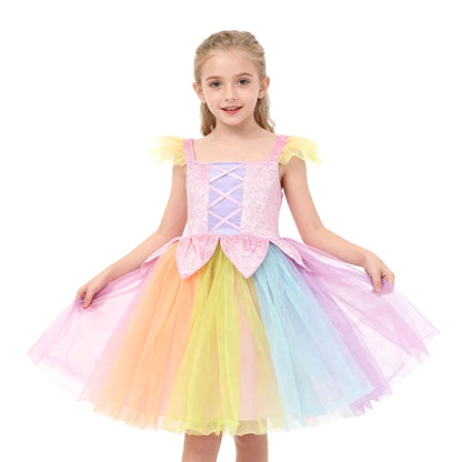 rainbow princess dress up Rainbow Princess Dress