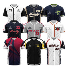 Unisex Hip Hop Button Down Baseball Shirt Striped Blank Stitched Letters Number Baseball Jersey Uniform