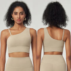 Custom Women's Backless Halter Neck Sports Bra Running Quick-Dry Fitness Bra Push-Up Yoga Tank Top