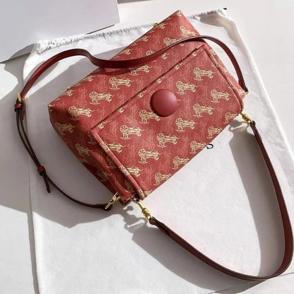 PU Women's High Quality Tote Bag New Design Oblique Shoulder Bag Large Capacity Customizable Factory OEM/ODM for Summer Autumn