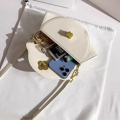 New Luxury Women's PU Leather Waterproof Durable Messenger Crossbody Handbag Spring Summer Fashion Large Capacity Lock