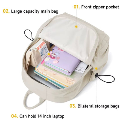 Aesthetic Backpack Unisex Laptop Backpack for Girl Knapsack Fashion Outdoor Teenager Backpack - MCROONS.COM