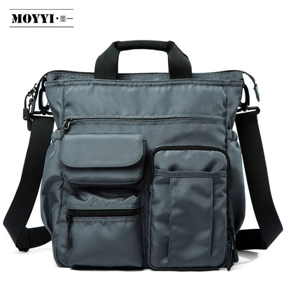 Business Briefcase Bags for Men Messenger Bag Fit 14 Inch Laptop Shoulder Bags - MCROONS.COM