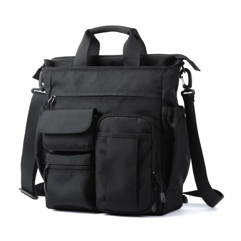 Business Briefcase Bags for Men Messenger Bag Fit 14 Inch Laptop Shoulder Bags - MCROONS.COM