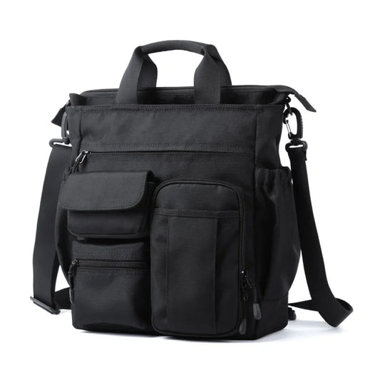 Business Briefcase Bags for Men Messenger Bag Fit 14 Inch Laptop Shoulder Bags - MCROONS.COM