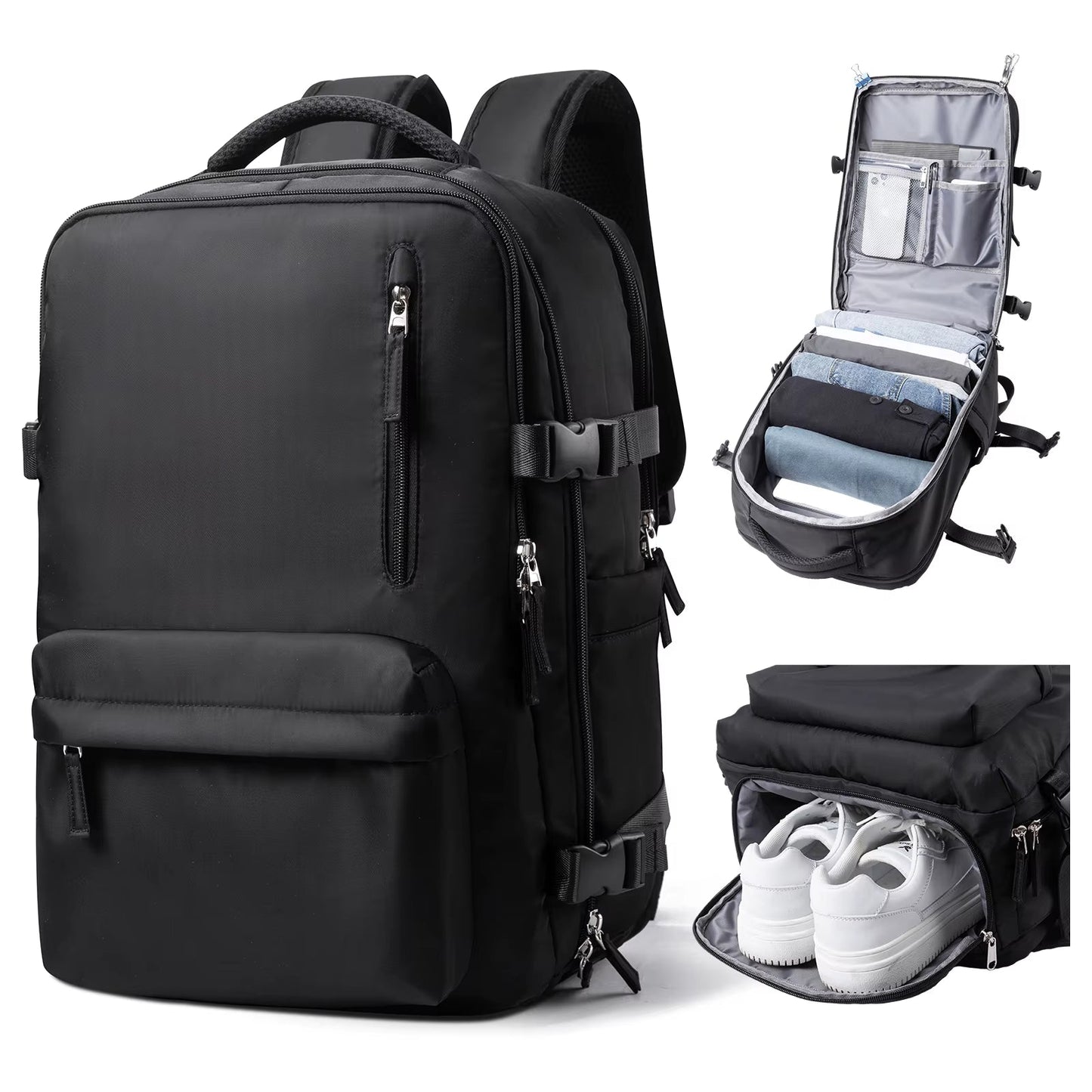 Carry on Large Travel Backpack Mochilas Airline Flight Approved Daypack Travel Backpack Bags - MCROONS.COM