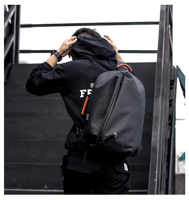 Crossbody Sling Backpack for Men and Women Lightweight Shoulder Backpack with USB Charge - MCROONS.COM