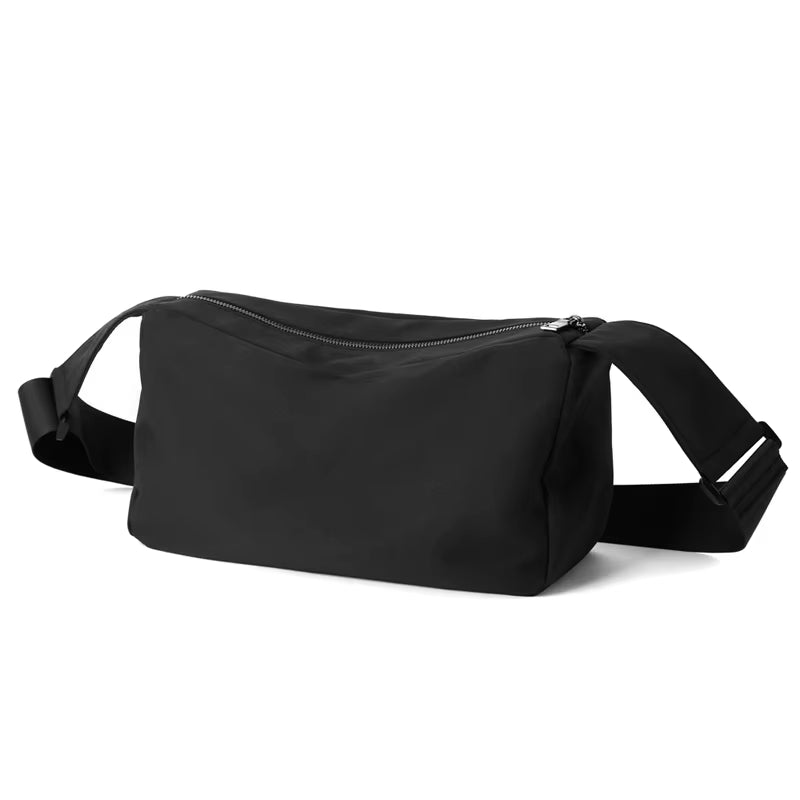 Custom Logo Fitness Gym Bag for Men Sport Outdoor Shoulder Chest Crossbody Men Sling Bag - MCROONS.COM