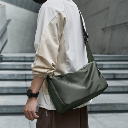 Custom Logo Fitness Gym Bag for Men Sport Outdoor Shoulder Chest Crossbody Men Sling Bag - MCROONS.COM