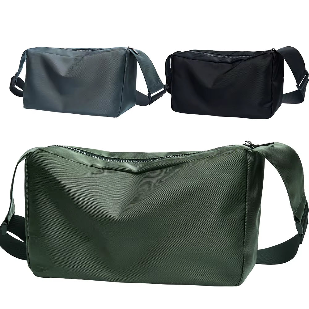 Custom Logo Fitness Gym Bag for Men Sport Outdoor Shoulder Chest Crossbody Men Sling Bag - MCROONS.COM