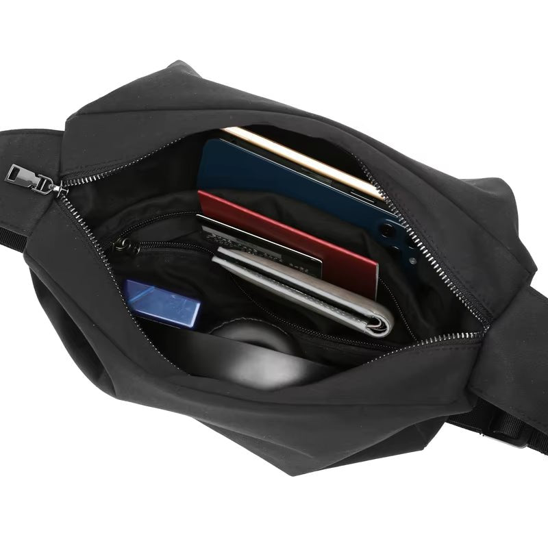 Custom Logo Fitness Gym Bag for Men Sport Outdoor Shoulder Chest Crossbody Men Sling Bag - MCROONS.COM