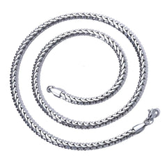 Custom Thin Cuban Link Necklace Gold Plated Stainless Steel Waterproof Hip Hop Style High Quality Jewelry