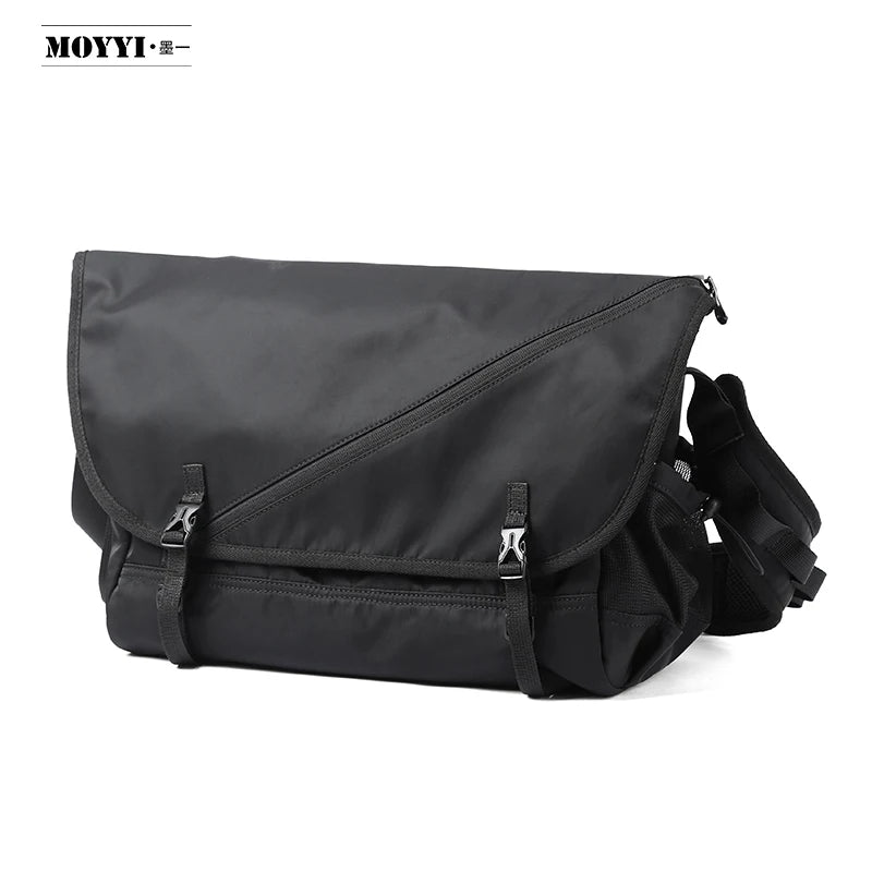 Customized 13 Inch Laptop Messenger Bag Outdoor Travel Sling Shoulder Bags Daily Men Crossbody Bag for Business - MCROONS.COM