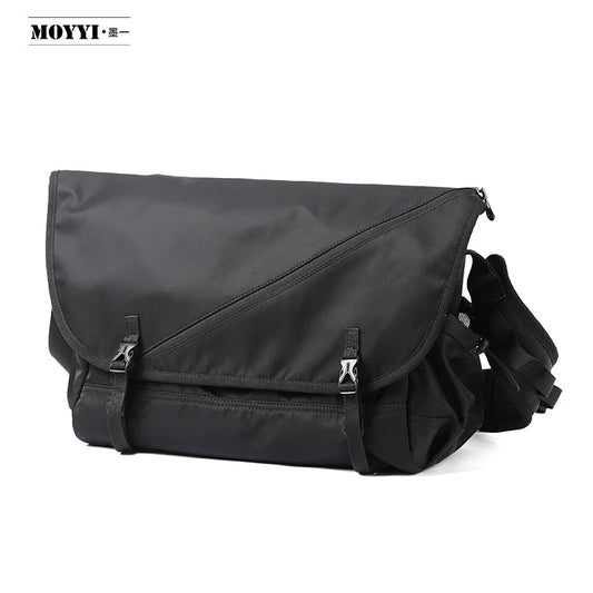 Customized 13 Inch Laptop Messenger Bag Outdoor Travel Sling Shoulder Bags Daily Men Crossbody Bag for Business - MCROONS.COM
