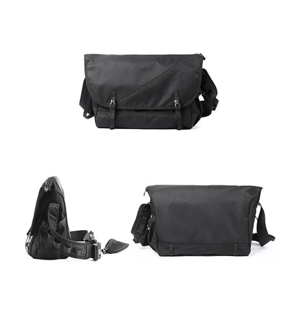 Customized 13 Inch Laptop Messenger Bag Outdoor Travel Sling Shoulder Bags Daily Men Crossbody Bag for Business - MCROONS.COM