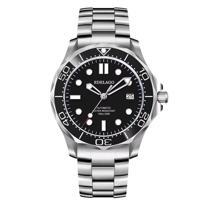 EDELAGO Kinetic Energy Series NH35/2824/8500 Luxury Ceramic Seahorse Mechanical Diving Watch Fashion Sports Men'S ROLE Watch - MCROONS.COM