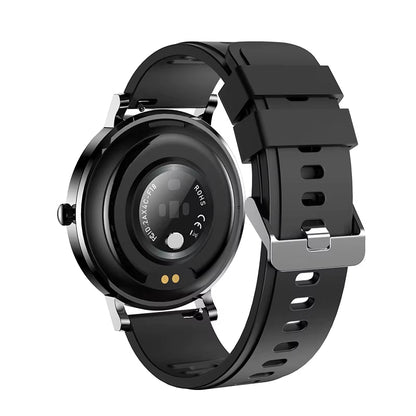 F18 AMOLED1.3 Inch 360*360 HD Resolution BT Call Smart Watch Business Smart Bracelet - MCROONS.COM