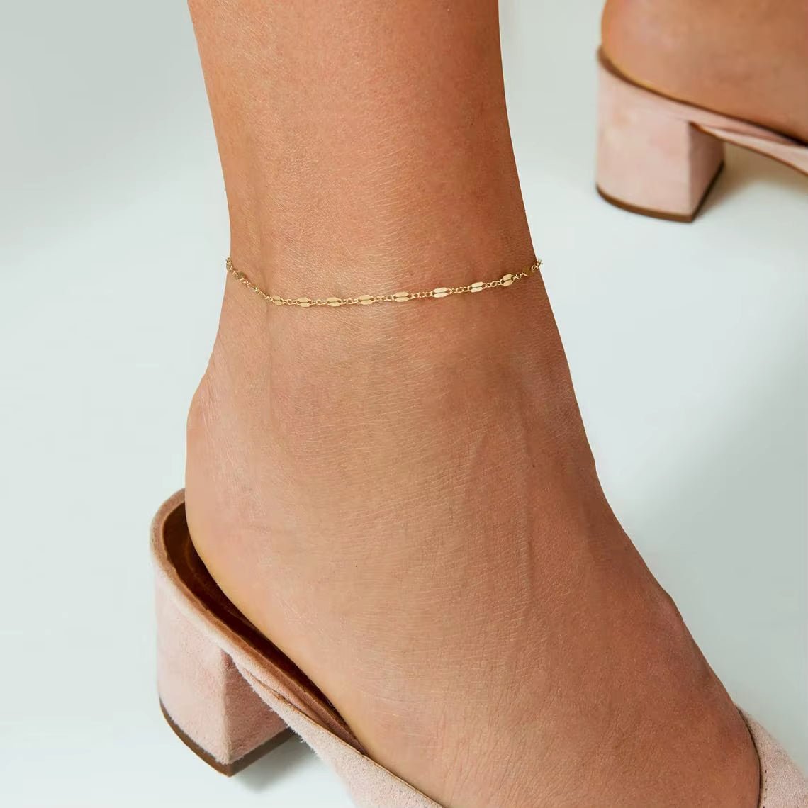 Factory Direct China Trendy Adjustable Length Lightweight Construction Idealeveryday Wear Comfort Ankle Chain - MCROONS.COM