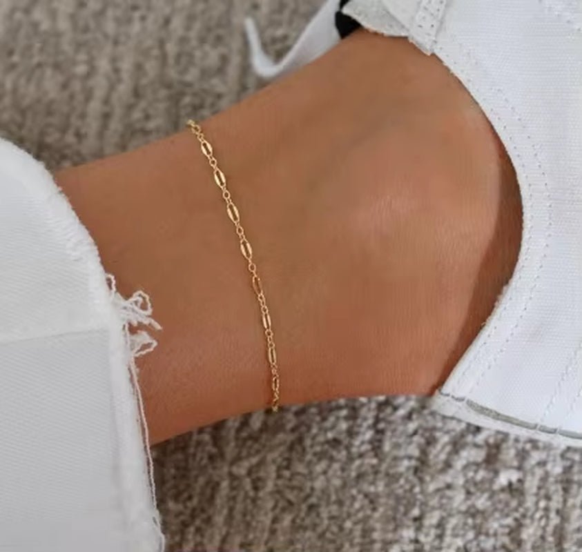 Factory Direct China Trendy Adjustable Length Lightweight Construction Idealeveryday Wear Comfort Ankle Chain - MCROONS.COM